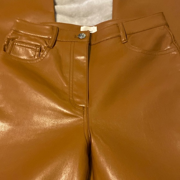 Aritzia⭐️Melina faux leather pants💗New! - Picture 8 of 15